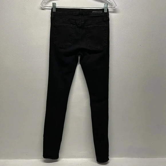 Versace Denim Skinny Jeans 1969 19V69 Cotton Stretch Designer Black Size 25 / 0 - Picture 4 of 8